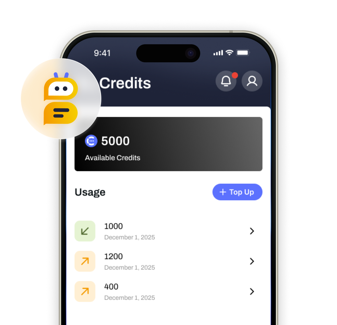 Person using financial app on phone